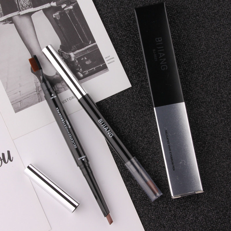 Pensmith eyebrow brush with double head with eyebrow brush female waterproof perspiration without fainting and not falling out color lasting net red force recommendation