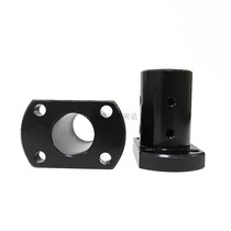 Double-cut flange guide shaft support optical axis support base fixing seat STHCBL LHLC Series 45 steel 200