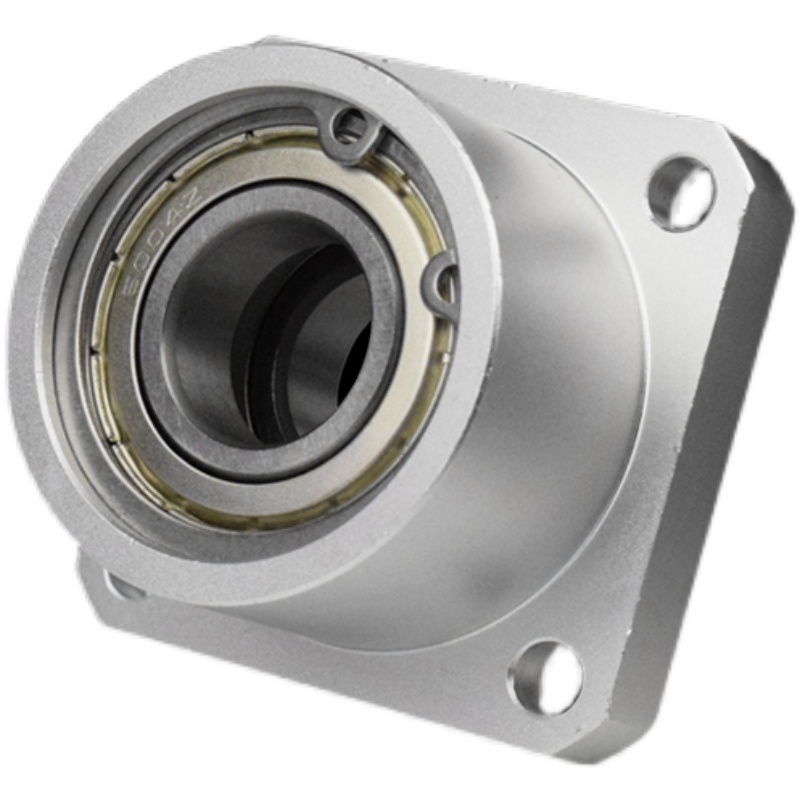 Biaxial bearing seat square flange bearing seat component bearing fixed seat aluminium alloy with seat bearing BASB BGSB