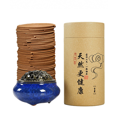 檀香熏香蚊香家用驱蚊沉香棠盘香室内持久厕所卫生间香薰房间清新