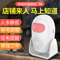 Welcome to the sensor door bell shop voice prompter supermarket door welcome Hello broadcaster