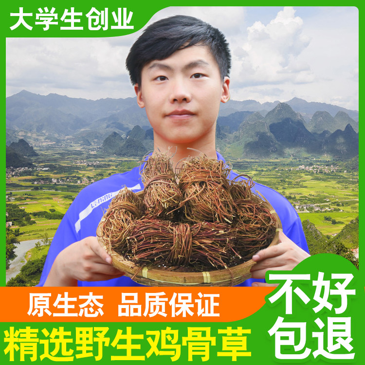 Pheasant bone grass vine leaves Farm specialty chicken bone grass herbal tea Acacia leaves 500g Guangdong soup material college students