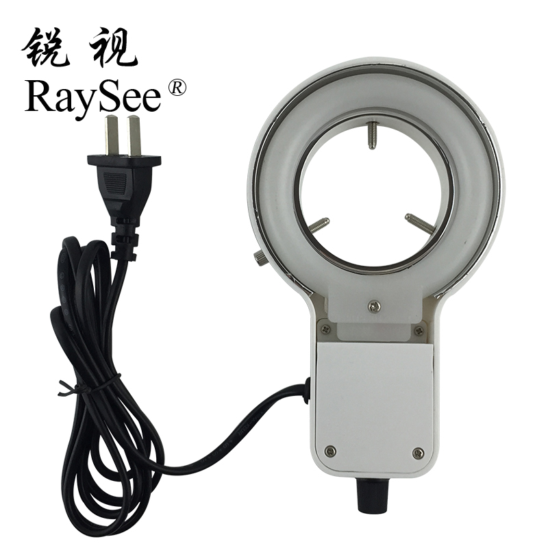 Digital Electronic Film Microscope Lens Adjustable Brightness LED Ring Light Source Machine Vision Assisted Light Source