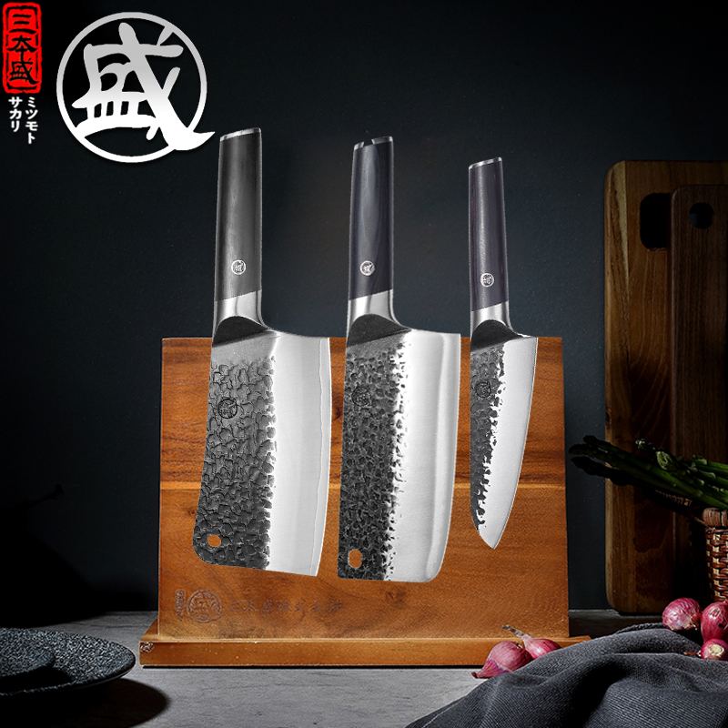Kitchen knife household knife kitchen slicing meat cleaver kitchen knife chef lady special chopping bone machete set