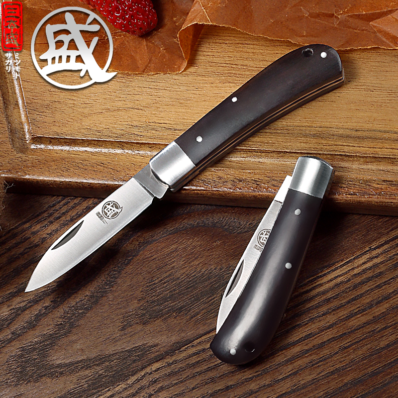 Fruit knife household portable folding cucumber cutting melon fruit dedicated dormitory safety small cutting tool office delivery