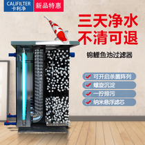 Kaley Net Outdoor Brocade Carp Large Fish Pool Filter Water System Cycling Equipment Water Purifier Stainless Steel Material