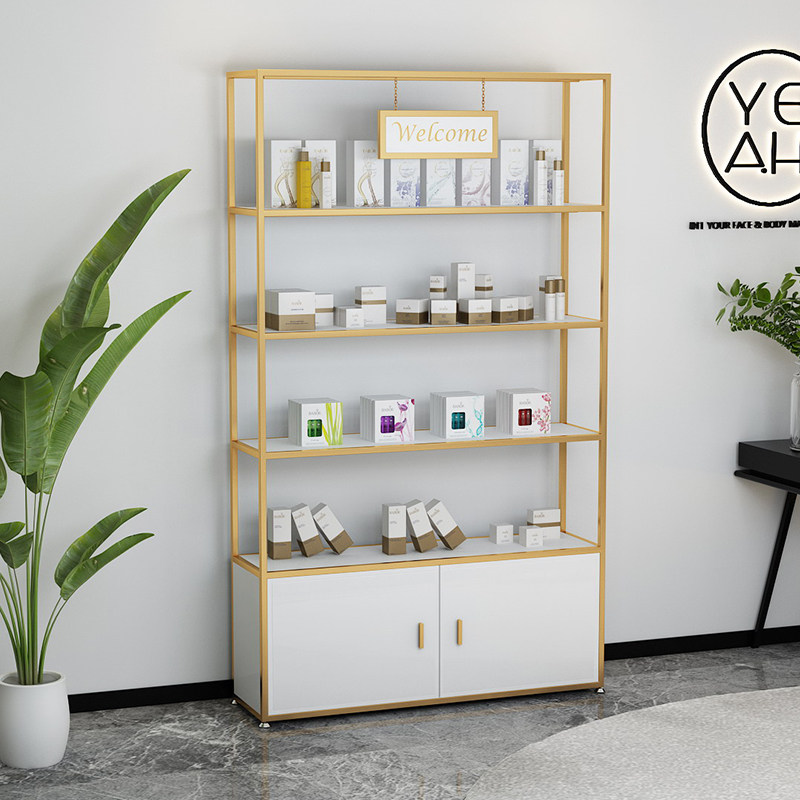 Nordic simple light luxury modern rack floor multi-layer storage product display rack display rack jewelry beauty salon