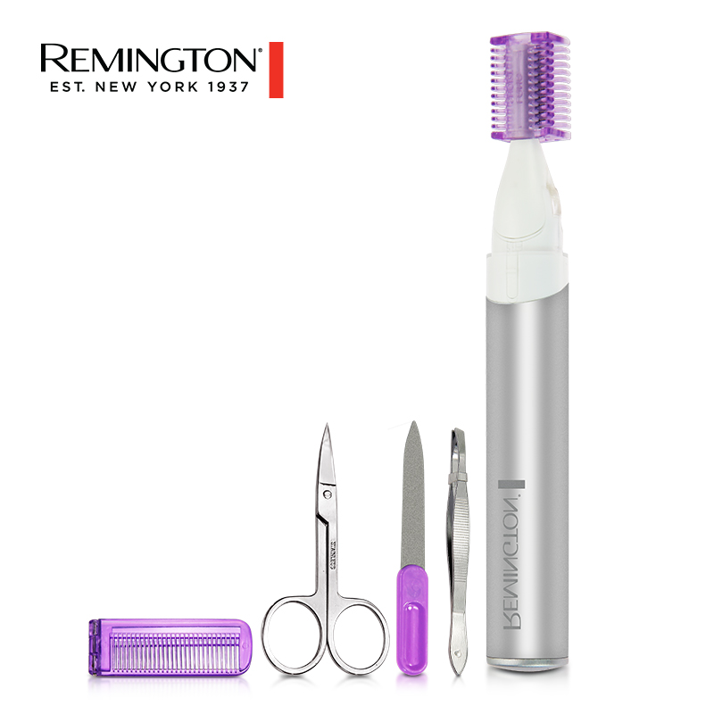 Ms. Remington's electric brow suit automatically shaved eyebrows with brow eyebrows scissors trimminger mealor shave machine travel
