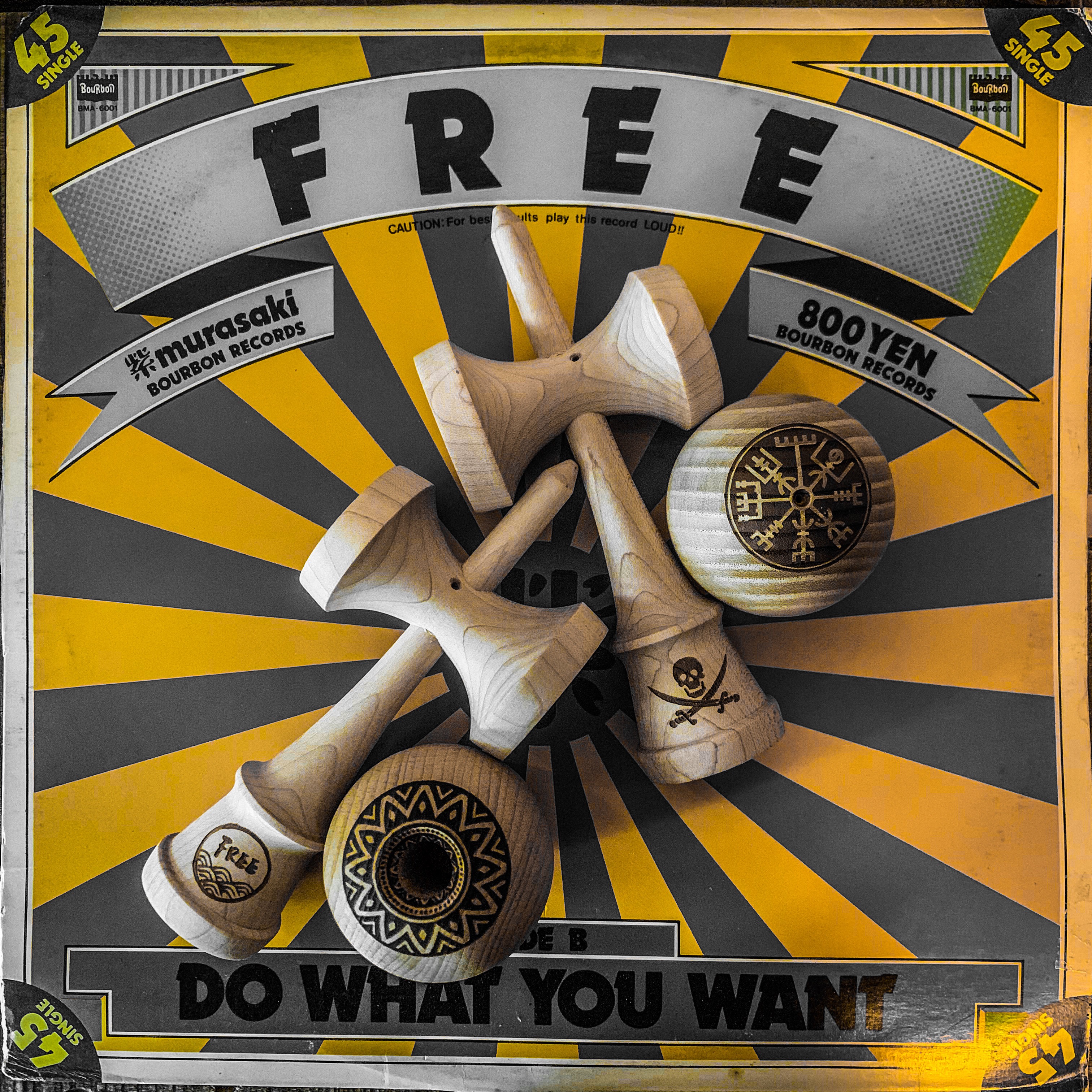 FREE KENDAMA Wuhan Furui Kendama 