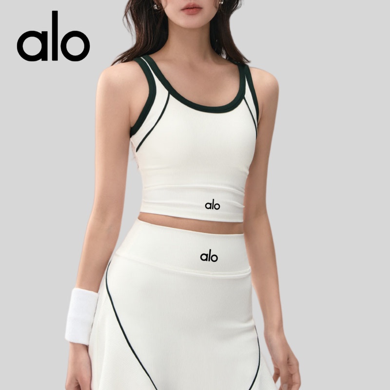 Aio Tennis Sports Suit Women's Running Shock-Proof Yoga Vest Fitness Skirt Badminton Training Suit