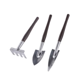 Садовая мини -лопата посадка цветов и цветов, посадка из трех многодейных инструментов для горшка, домашние наборы мелкой железной лопаты