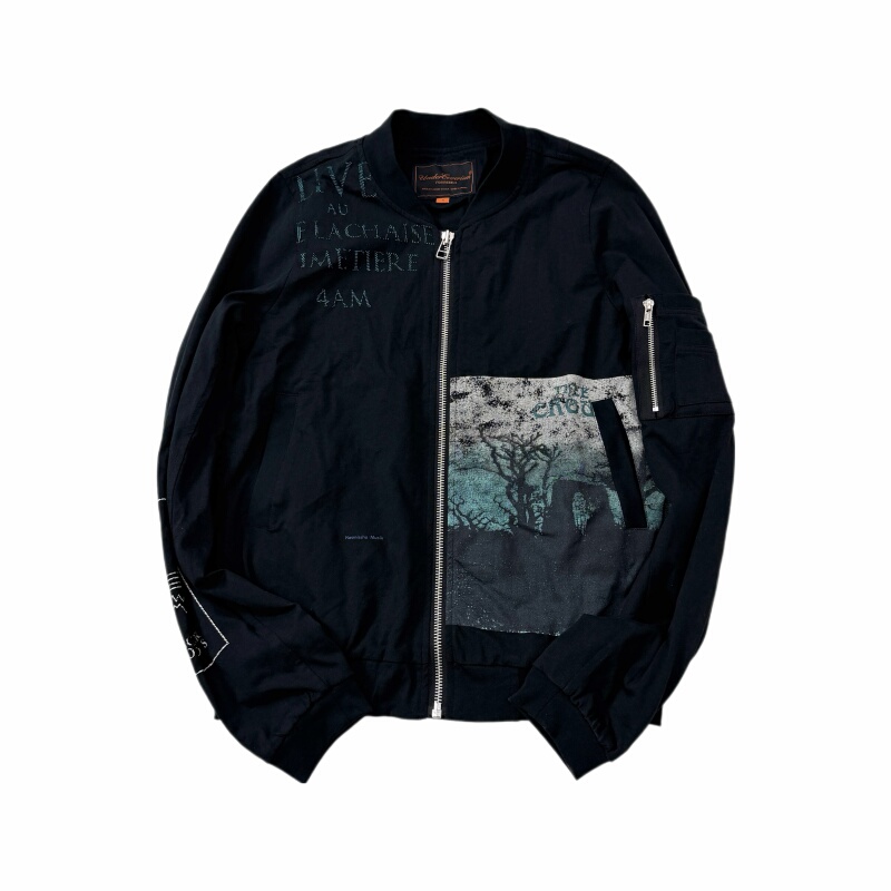 Undercover 06Ss t Period Disappearing Jacket Slogan Print Jacket Undercover 06Ss t Period Disappearing Jacket Slogan Print Jacket