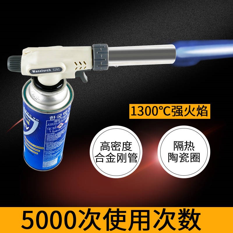 Steam-body spray gun spray gun hairpin type high temperature welding gun spray gun baking grill Pork Hair Spray Lamps Home Portable