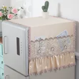 曼本 Холодильник пылевой крышка охлаждения крышки однократная открывающаяся дверь двойная открывающаяся дверь -надежный холодильник, установленная домой простая холодильник ткань