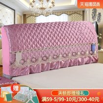 Manben bedside cover Dust cover Bedside protection cover Elastic all-inclusive soft bag Modern simple universal bedside cover