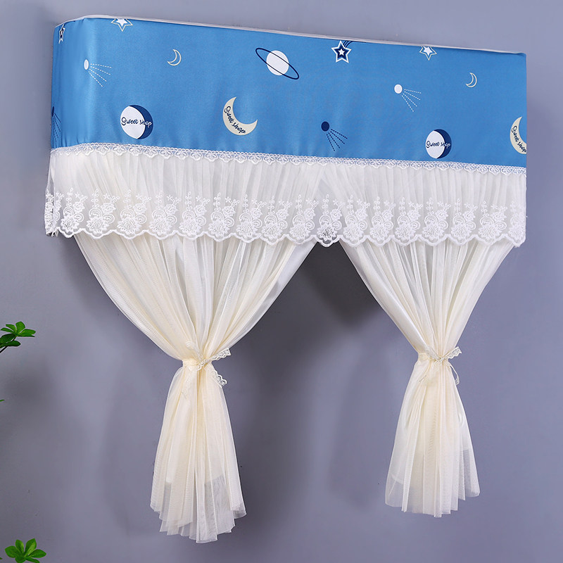 Mann's moon sub-air conditioning dust cover Gli bedroom universal hanging boot without taking anti-straight blow wind shield wind screen