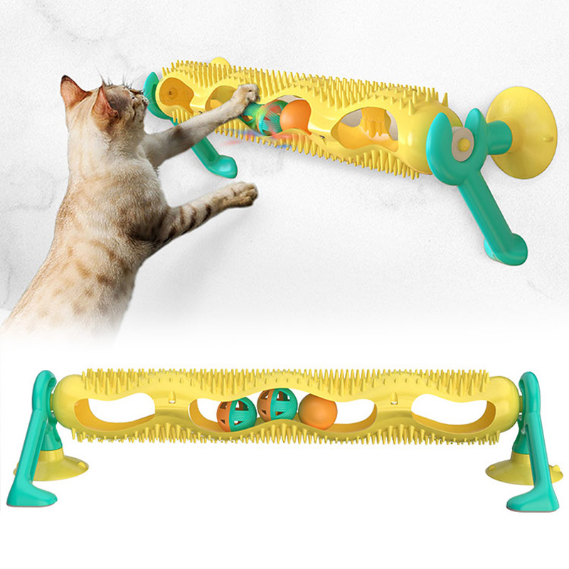 Cat toy sucker automatically teases cat track ball to play cat toys play cats since hi artifact cat toys