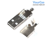 USB-AM USB2.0 Разъем типа A Интерфейс «папа» 90/180 градусов Подключаемый модуль/SMD/тип пайки