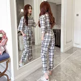 Комбинезон, весенние штаны, комплект, приталенный корсет, популярно в интернете