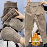 Демисезонные вельветовые штаны для отдыха, оверсайз