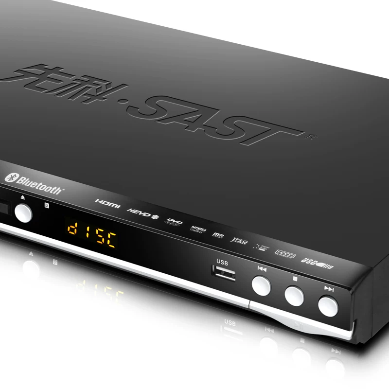 Учитывая торговый термин: Bluetooth DVD-плеер Xianke SA-039 HD CD диск плеер EVD видео диск VCD фильм диск