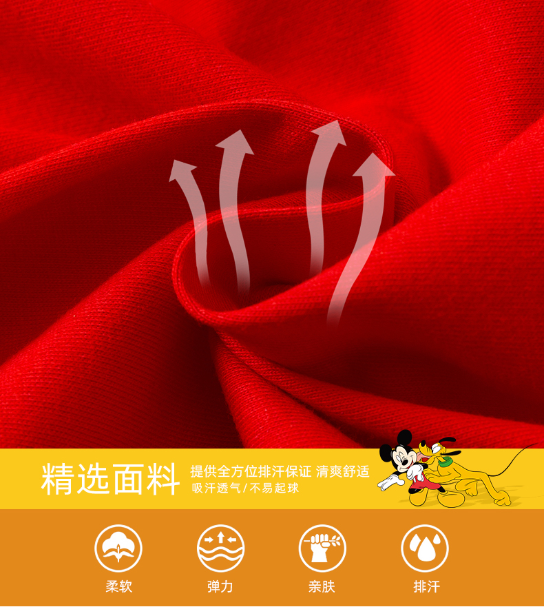 第二件0元 迪斯尼 2021新款儿童纯棉短袖 图3