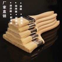 There are indeed two brushes paint brushes brushes grilled brushes bristles brush bristles high temperature resistant glue brushes