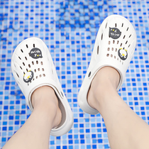 Mens slippers wear tide summer home non-slip sports Vietnam sandals boys big size Beach soft bottom