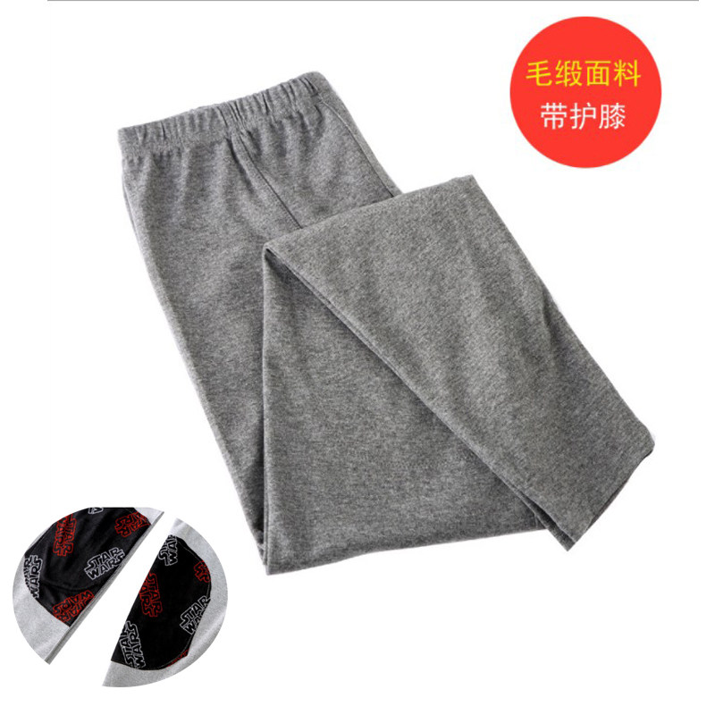 Jane Diewei men's knee pads sanitary pants high waist middle-aged and elderly loose dad loose mouth cotton wool underwear pants sanitary pants autumn and winter