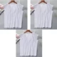 Mẹ cotton tinh khiết áo vest nữ đồ lót người cao tuổi cotton trung niên và người già cơ sở lỏng lẻo địu bà mùa hè - Áo vest