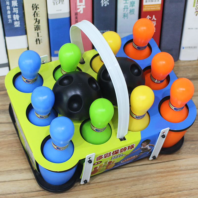 Children's bowling toy set indoor balls large educational baby children outdoor games fun sports