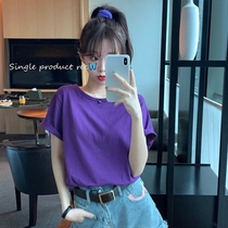 Short sleeve T-shirt Summer womens clothing 2022 new short and high waist matching broadlegged pants with clothes tide design and a little crowdsourced