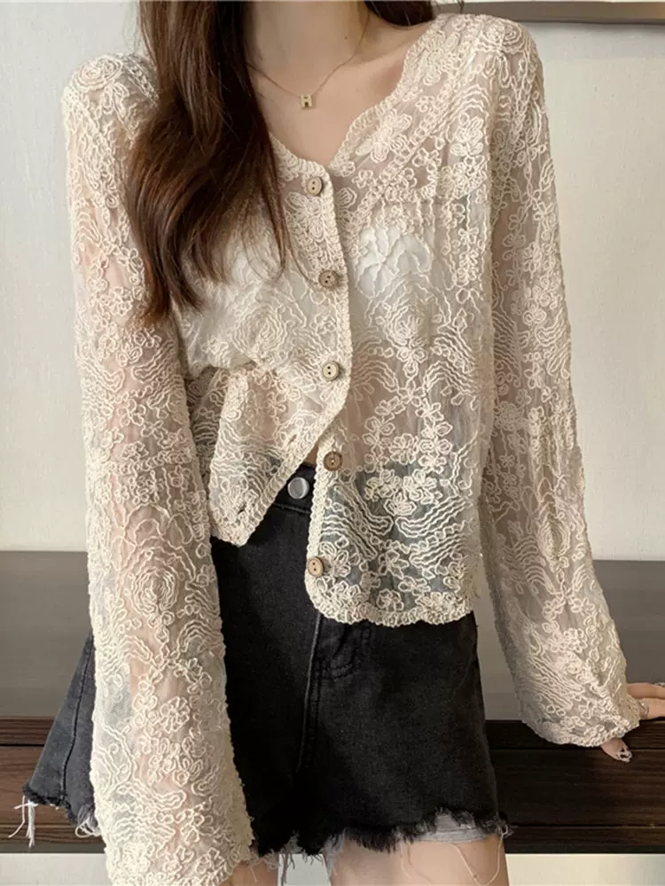 Вязаный тонкий летний кардиган, slipdress, кружевной плащ, шелковый жилет, жакет
