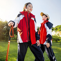 Childrens school uniforms three sets of first grade games class uniforms for primary and middle school students three sets of kindergarten garden clothes