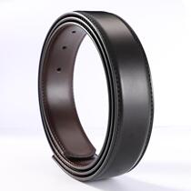 V-lvcora headless belt male genuine leather cow leather suitable for replacement of belt without taking the lead pure belt body without buckle