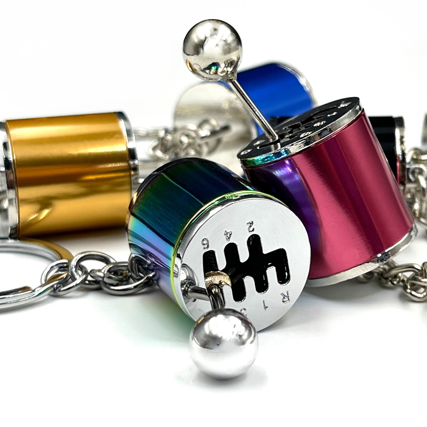 Steak head bracelet key button retrofit HELLAFLUSH Racing gear transmission The driver's license to pass the gift