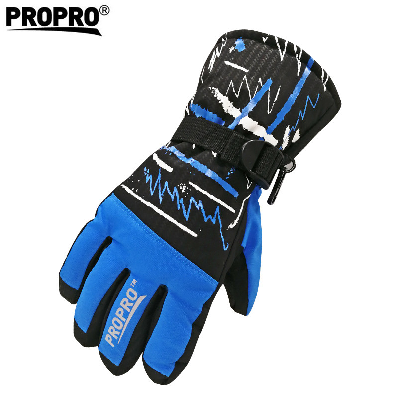 PROPRO new ski gloves winter outdoor mountaineering cold and warm water splashing sports gloves for men and women