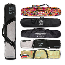 Snowboard bag Pulley bag Veneer bag Pulley double board bag Ski roller bag double board snowboard bag can be checked