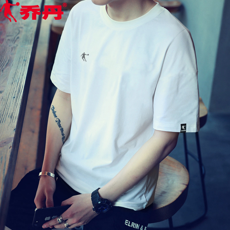 Jordan Short Sleeve T Shirt Man 2022 Summer Men's Trend Loose Half Sleeve Running Speed Dry Sports T-shirt Casual Suit