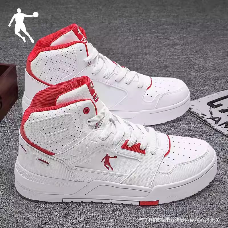 Jordan Sports Shoes Men's Shoes 2026 Spring New Model Air Force One Official Flagship Store Genuine Men's High-Top Sneakers