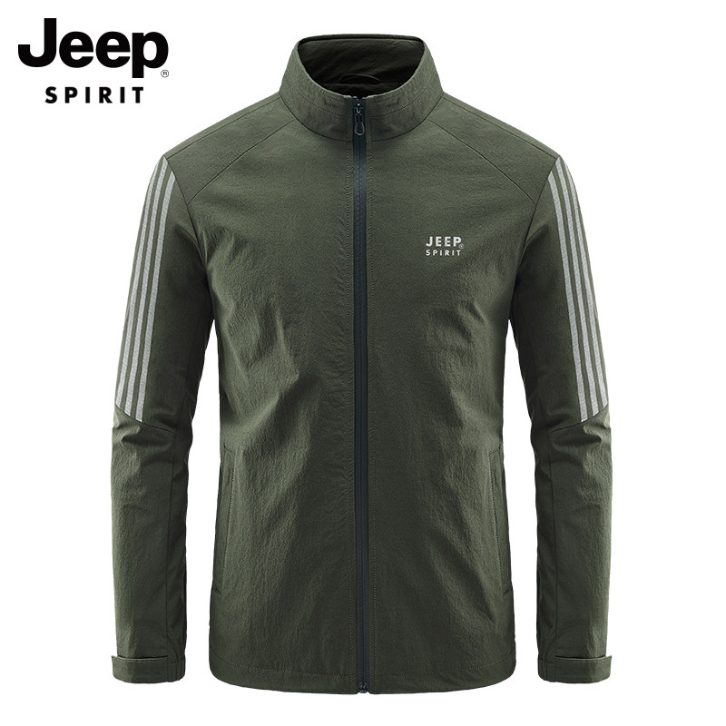 JEEP standout jacket men's spring autumn season 2023 new business executive civil servants casual jacket men's blouses-Taobao