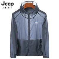 Jeep Sunscreen Одежда мужской Лето тонкий стиль Ледяной шелк воздухопроницаемый куртка большой размер Быстрая рыбалка против солнцезащитного крема для рыбалки