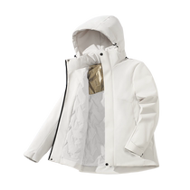 Jeep cotton coat mens autumn and winter 2024 new couple outdoor windproof and waterproof assault jacket cotton coat