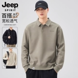 Джип, весенняя футболка polo, лонгслив, новая коллекция, оверсайз