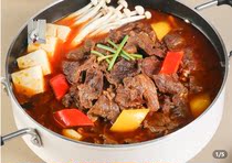 Fat doodle southeast alcohol year-end Hubei southeast alcohol police beef beef three fresh cooked hot pot 4 bags 4 4Kg delicious