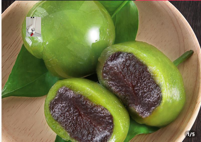 Agrass Green Group Aiguo Qingming Fruit Qingzao Cakes Food Web Red Snacks Salted Egg Yolk Meat Pine Bean Paste 300g
