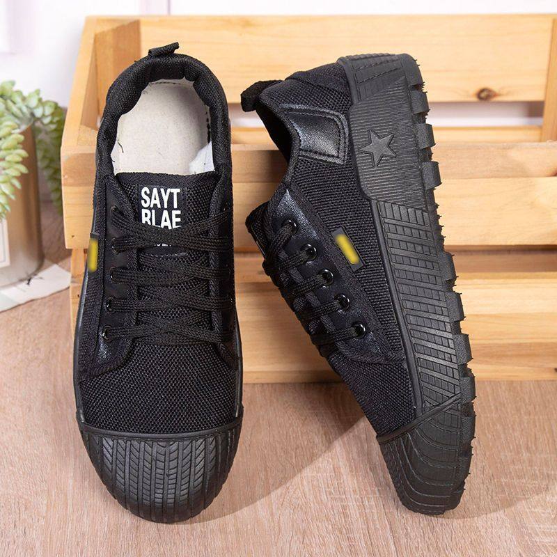 giày bảo hộ Giày Jiefang nam đế mềm thoáng khí thoải mái chống trượt chống mài mòn công trường giày bảo hộ lao động giày bảo hộ lao động của bố giày bảo hộ lao động giày chống đinh giày bảo hộ giá rẻ