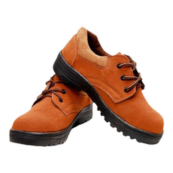 Men's Safety Shoes for All Seasons, Anti-Smash, Anti-Puncture, Steel Toe, Lightweight, Breathable, Leather, Durable Work Shoes for Welders and Construction Sites