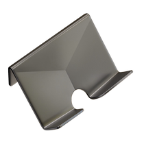 Soap box wall-mounted space aluminum punch-free soap holder soap dish bathroom storage rack bathroom creative drain rack