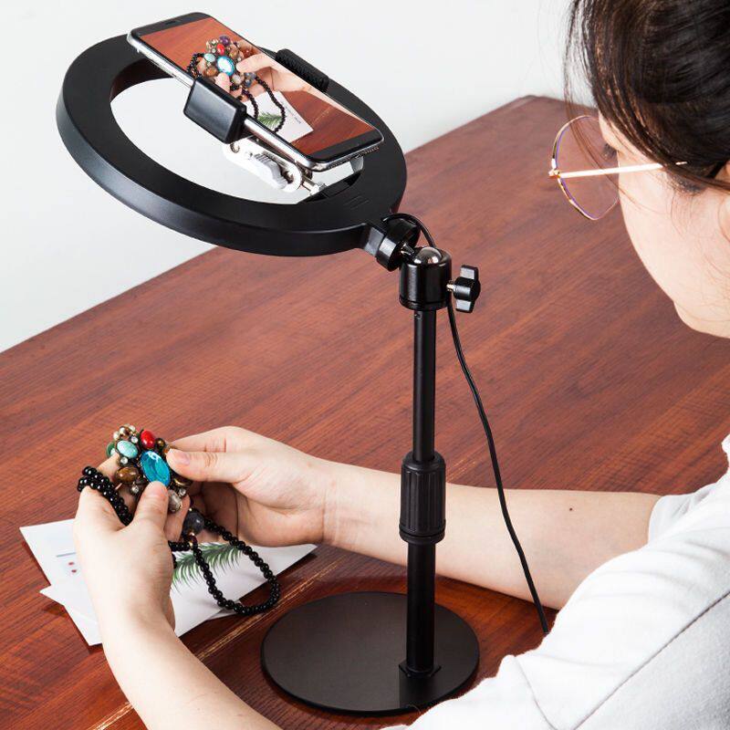 LED dive photography light with goods Live fill light anchor desktop photo shoot jade jewelry food jewelry lamp